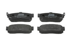 Sada brzdových destiček, kotoučová brzda JURID 572376J