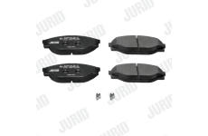 Sada brzdových destiček, kotoučová brzda JURID 572378J