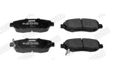 Sada brzdových destiček, kotoučová brzda JURID 572380J