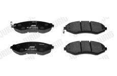 Sada brzdových destiček, kotoučová brzda JURID 572407J