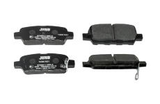 Sada brzdových destiček, kotoučová brzda JURID 572501J