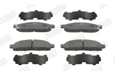 Sada brzdových destiček, kotoučová brzda JURID 572574J