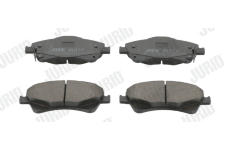 Sada brzdových destiček, kotoučová brzda JURID 572600JC