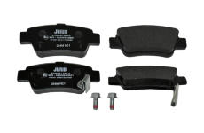 Sada brzdových destiček, kotoučová brzda JURID 572606J