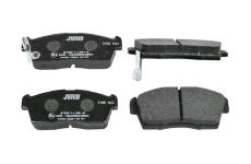 Sada brzdových destiček, kotoučová brzda JURID 572611J