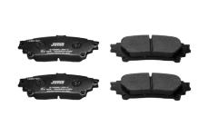 Sada brzdových destiček, kotoučová brzda JURID 572656J