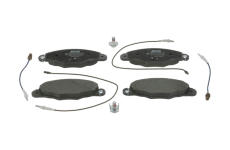 Sada brzdových destiček, kotoučová brzda JURID 573004J