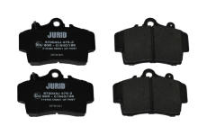 Sada brzdových destiček, kotoučová brzda JURID 573043J