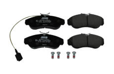 Sada brzdových destiček, kotoučová brzda JURID 573061J