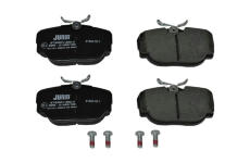 Sada brzdových destiček, kotoučová brzda JURID 573067J