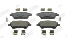 Sada brzdových destiček, kotoučová brzda JURID 573124JC