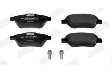 Sada brzdových destiček, kotoučová brzda JURID 573170J