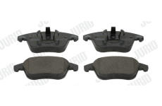 Sada brzdových destiček, kotoučová brzda JURID 573193JC