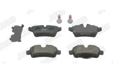 Sada brzdových destiček, kotoučová brzda JURID 573200J