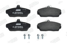 Sada brzdových destiček, kotoučová brzda JURID 573203J