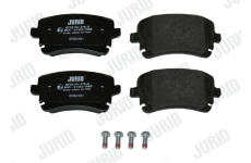 Sada brzdových destiček, kotoučová brzda JURID 573219J