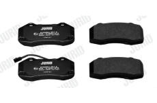 Sada brzdových destiček, kotoučová brzda JURID 573290J