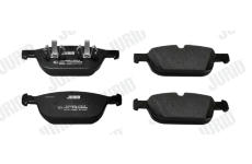 Sada brzdových destiček, kotoučová brzda JURID 573293J