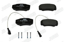 Sada brzdových destiček, kotoučová brzda JURID 573318J