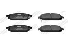 Sada brzdových destiček, kotoučová brzda JURID 573340J