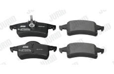 Sada brzdových destiček, kotoučová brzda JURID 573374J