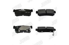 Sada brzdových destiček, kotoučová brzda JURID 573377J