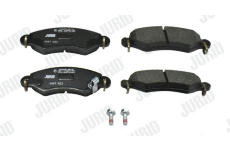 Sada brzdových destiček, kotoučová brzda JURID 573378J