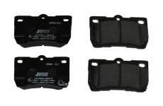 Sada brzdových destiček, kotoučová brzda JURID 573393J