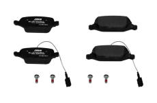 Sada brzdových destiček, kotoučová brzda JURID 573400J