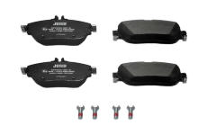Sada brzdových destiček, kotoučová brzda JURID 573403J