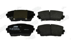 Sada brzdových destiček, kotoučová brzda JURID 573420J