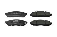 Sada brzdových destiček, kotoučová brzda JURID 573431J