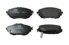 Sada brzdových destiček, kotoučová brzda JURID 573440J