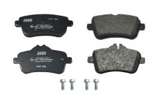 Sada brzdových destiček, kotoučová brzda JURID 573466J