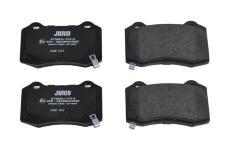 Sada brzdových destiček, kotoučová brzda JURID 573623J