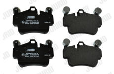 Sada brzdových destiček, kotoučová brzda JURID 573650J