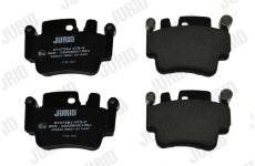 Sada brzdových destiček, kotoučová brzda JURID 573725J