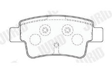 Sada brzdových destiček, kotoučová brzda JURID 573780J