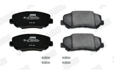 Sada brzdových destiček, kotoučová brzda JURID 573787J