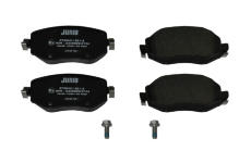 Sada brzdových destiček, kotoučová brzda JURID 573842J