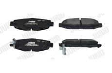 Sada brzdových destiček, kotoučová brzda JURID 573952J