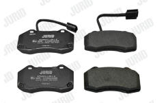 Sada brzdových destiček, kotoučová brzda JURID 573957J