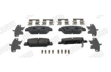 Sada brzdových destiček, kotoučová brzda JURID 574115J