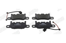 Sada brzdových destiček, kotoučová brzda JURID 574230J