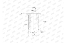 Nyt, oblozeni bubnove brzdy JURID 8162080003