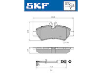 Sada brzdových destiček, kotoučová brzda SKF VKBP 90071 E