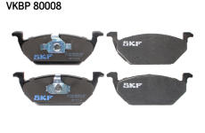 Sada brzdových destiček, kotoučová brzda SKF VKBP 80008