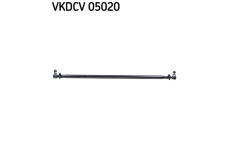 Příčné táhlo řízení SKF VKDCV 05020