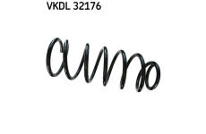 Pružina podvozku SKF VKDL 32176