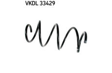 Pružina podvozku SKF VKDL 33429